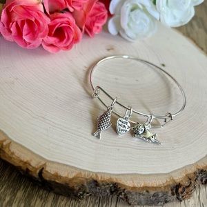 Hand crafted charm bracelet